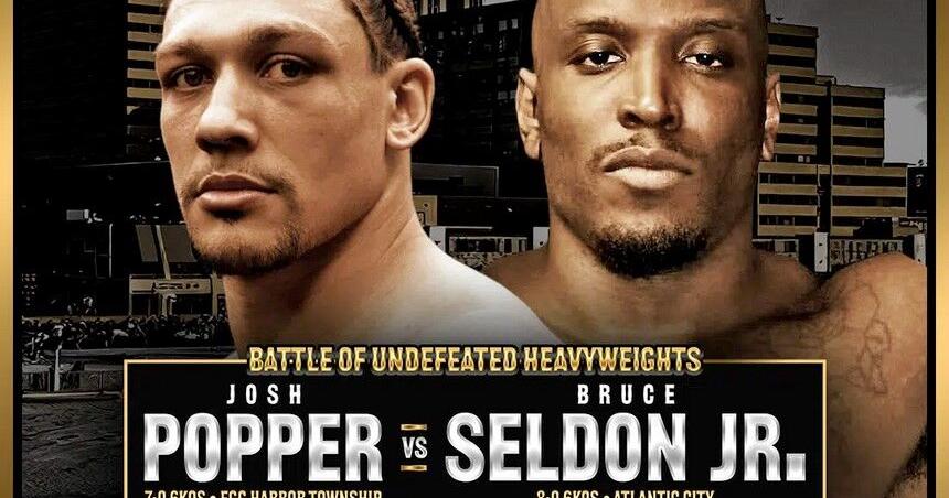 Niepokonani ciężcy z New Jersey zmierzą się w Atlantic City: Bruce Seldon Jr. vs. Josh Popper