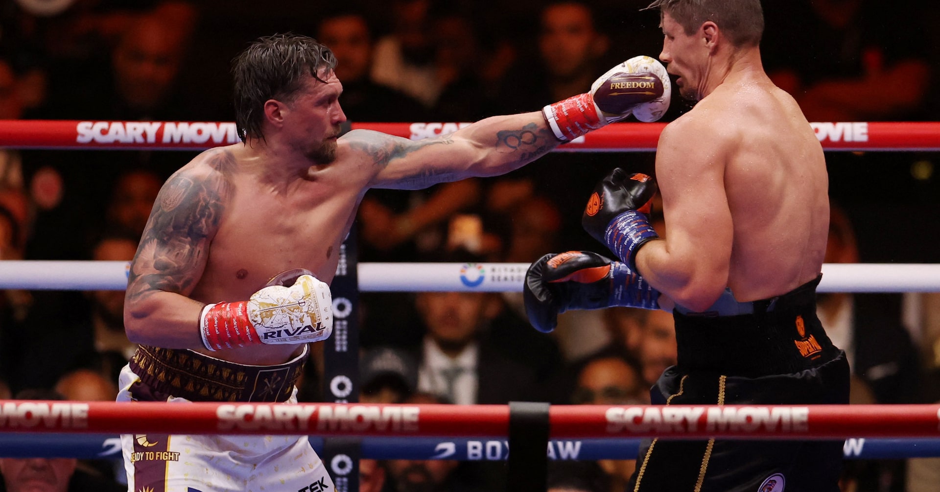 Ołeksandr Usyk unika sensacji: Nokaut na Rico Verhoevenie w 11. rundzie