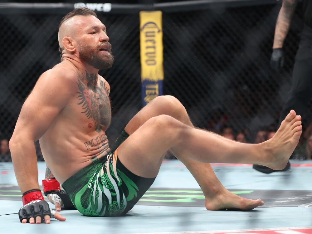 Was Conor McGregor injured before Max Holloway UFC fight?