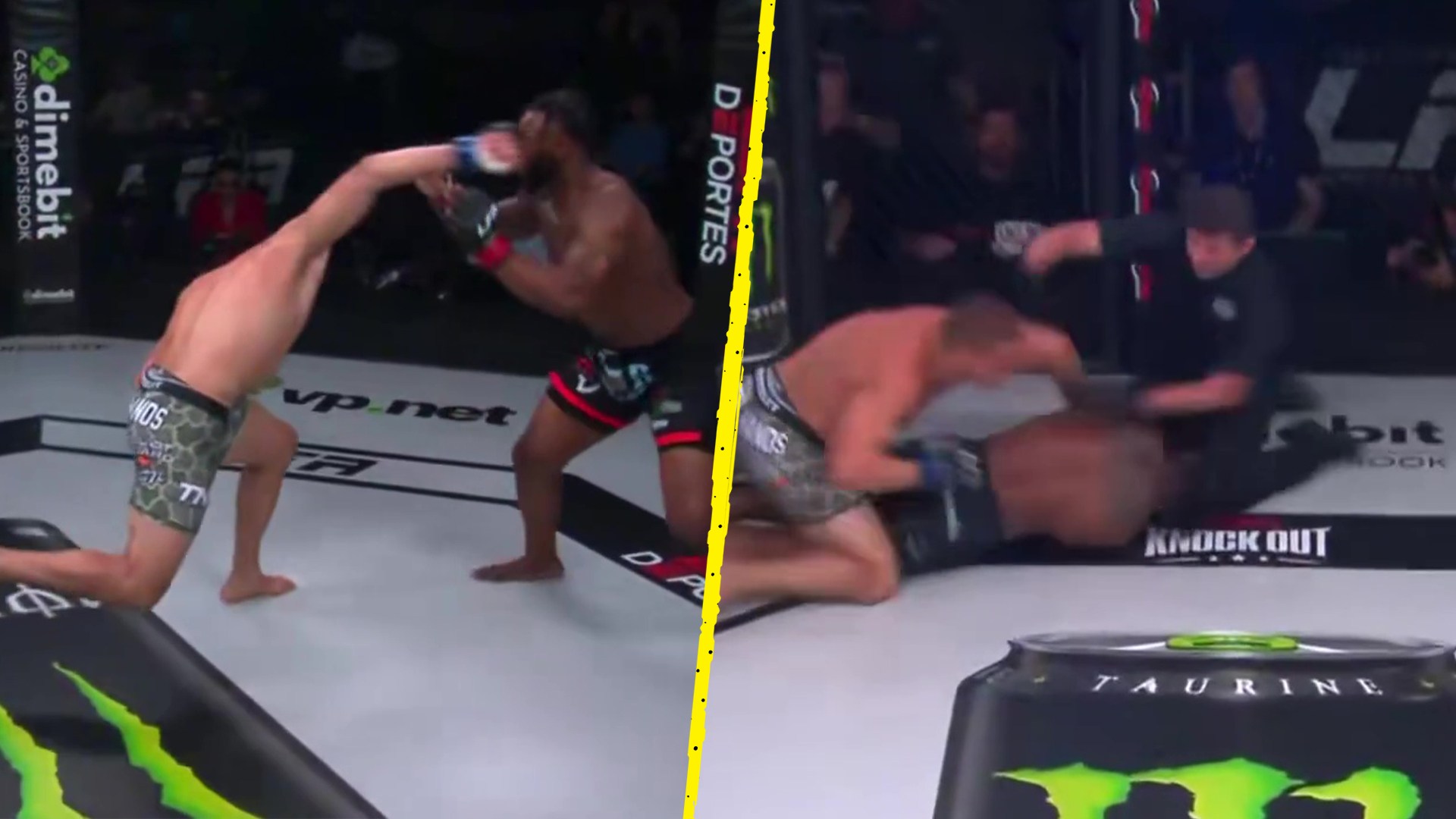 Watch fighter score fastest MMA KO of the year with blistering 4-second finish