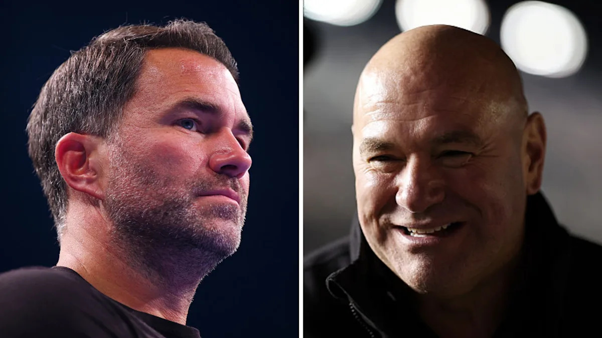 Eddie Hearn oświadcza: 'Jestem gotów na walkę z Daną White' po przejściu Conora Benna do Zuffa Boxing