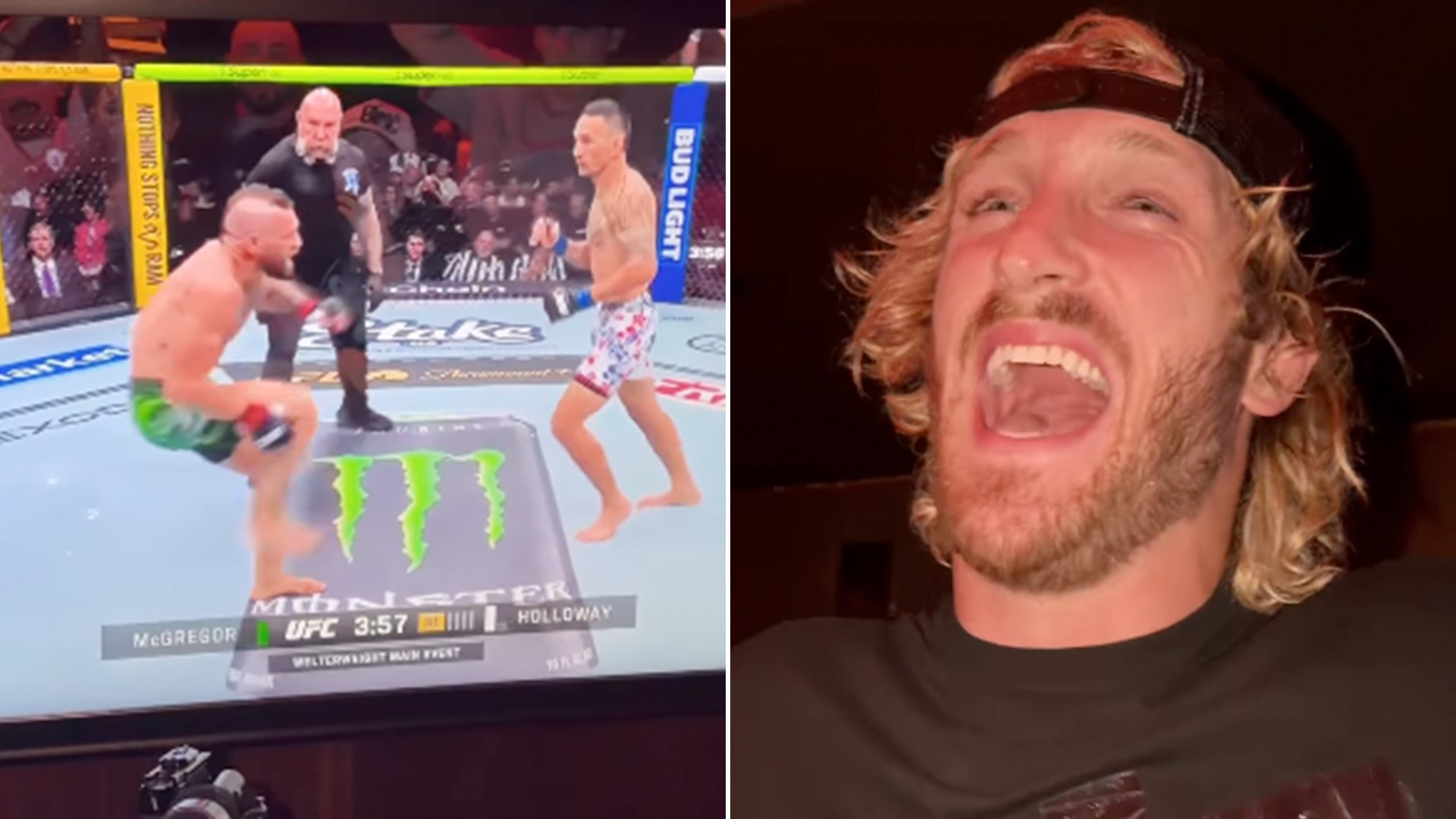 Logan Paul wyzywa Conora McGregora do walki po klęsce Irlandczyka na UFC 329